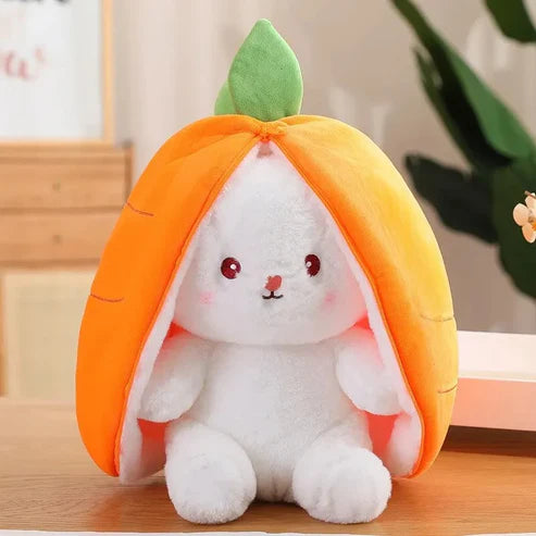 PELUCHE CONEJO FRESA Y ZANAHORIA 🐰🍓